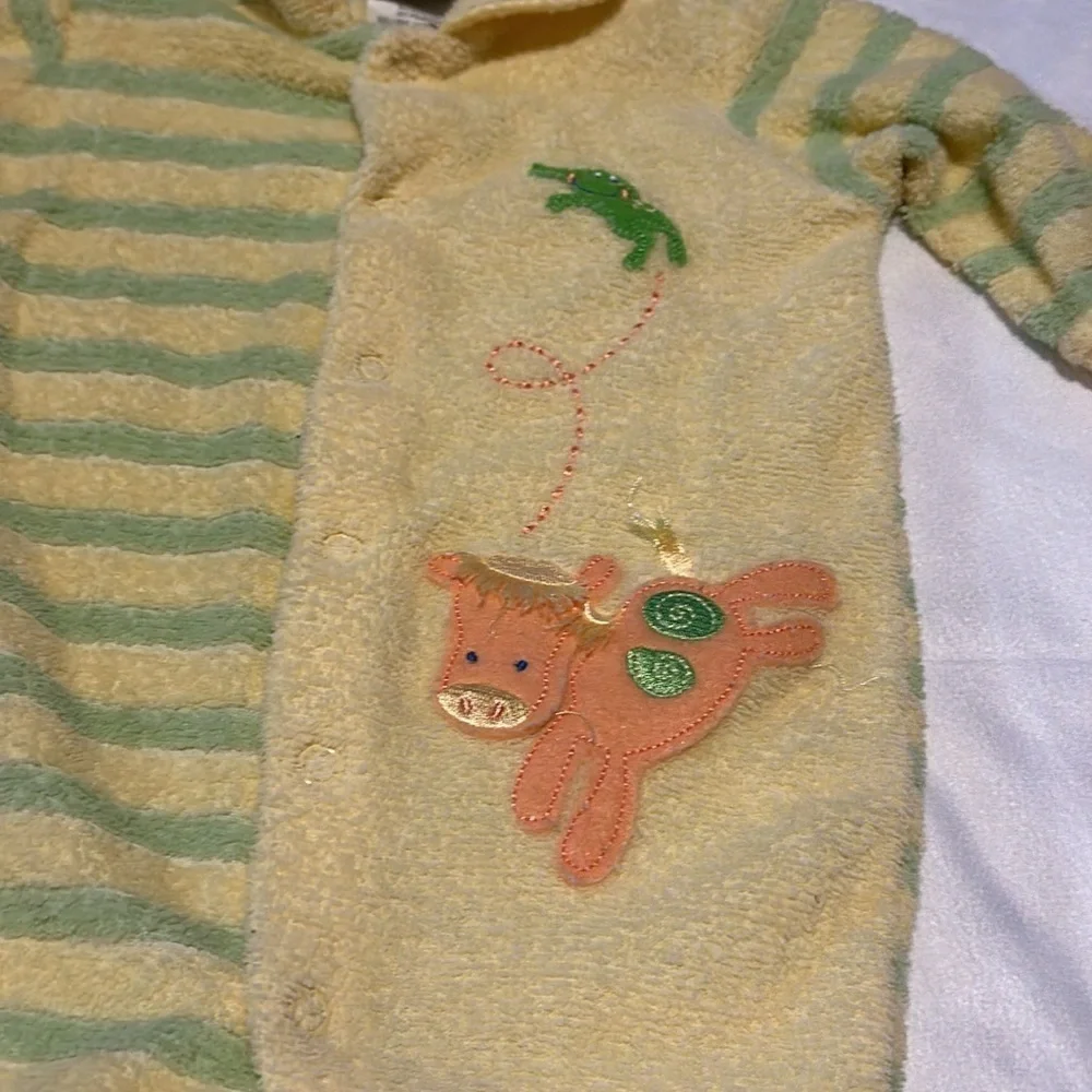 Carter’s Baby Horse & Frog Snap- Up Footie Sleep & Play 0-3 Months